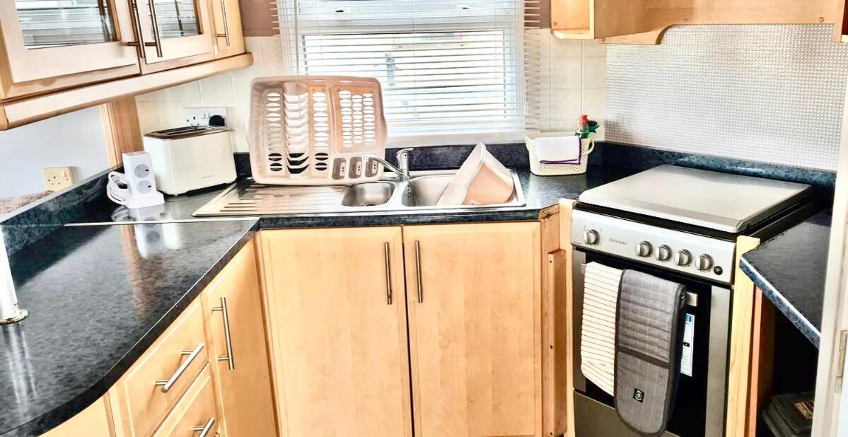 Wrights Retreat 4 Lunan View St Cyrus Caravan Park Saint Cyrus Eksteriør billede
